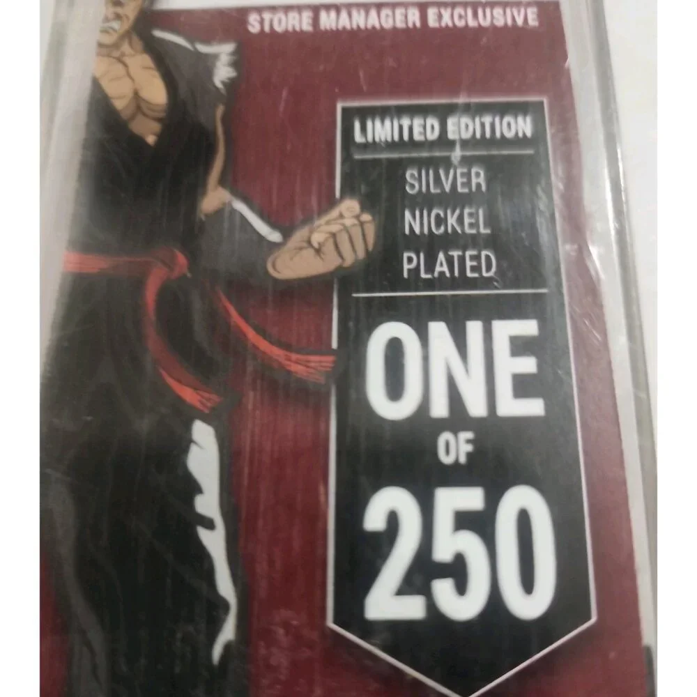 RARE 1/250 silver nickel plated  FiGPiN Tekken 7 Heihachi‎ Mishima Exclusive pin